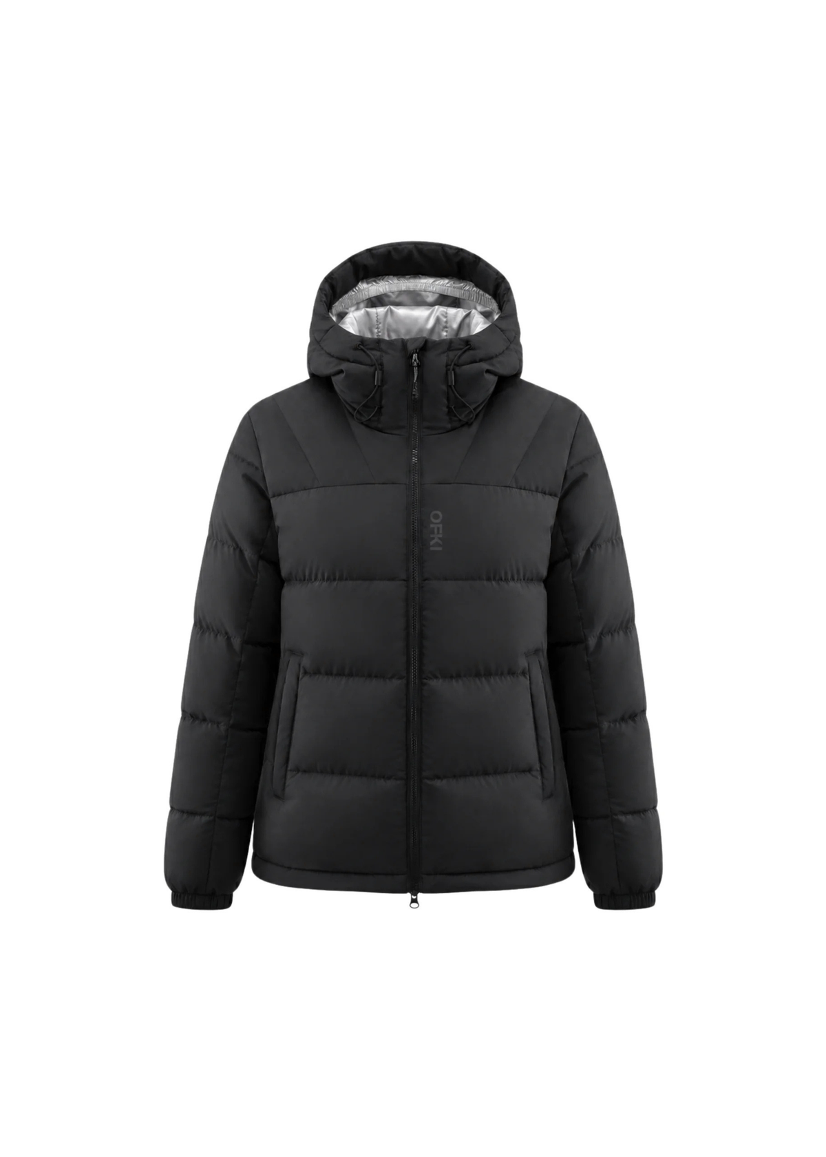 Parka Kuren Pluma Con Gorro Mujer Black Beauty