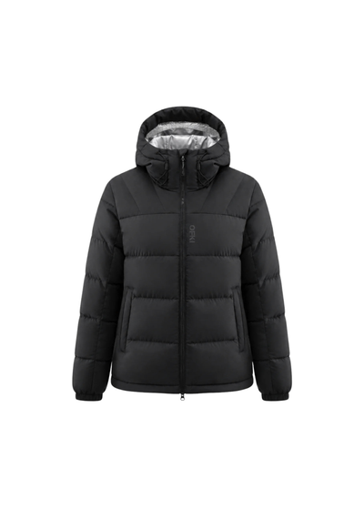 Parka Kuren Pluma Con Gorro Mujer Black Beauty