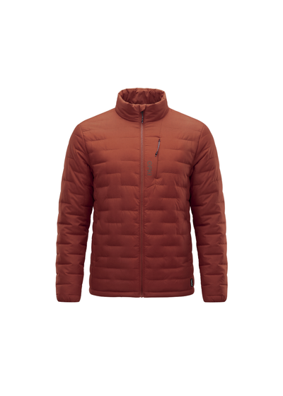 Parka Merun Lana Hombre Arabian Spice