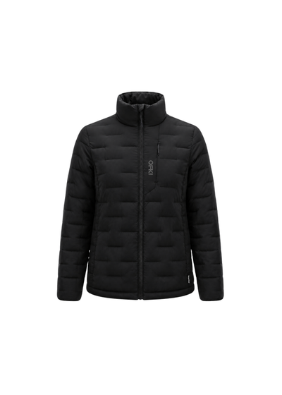 Parka Merun Lana Mujer Black Beauty