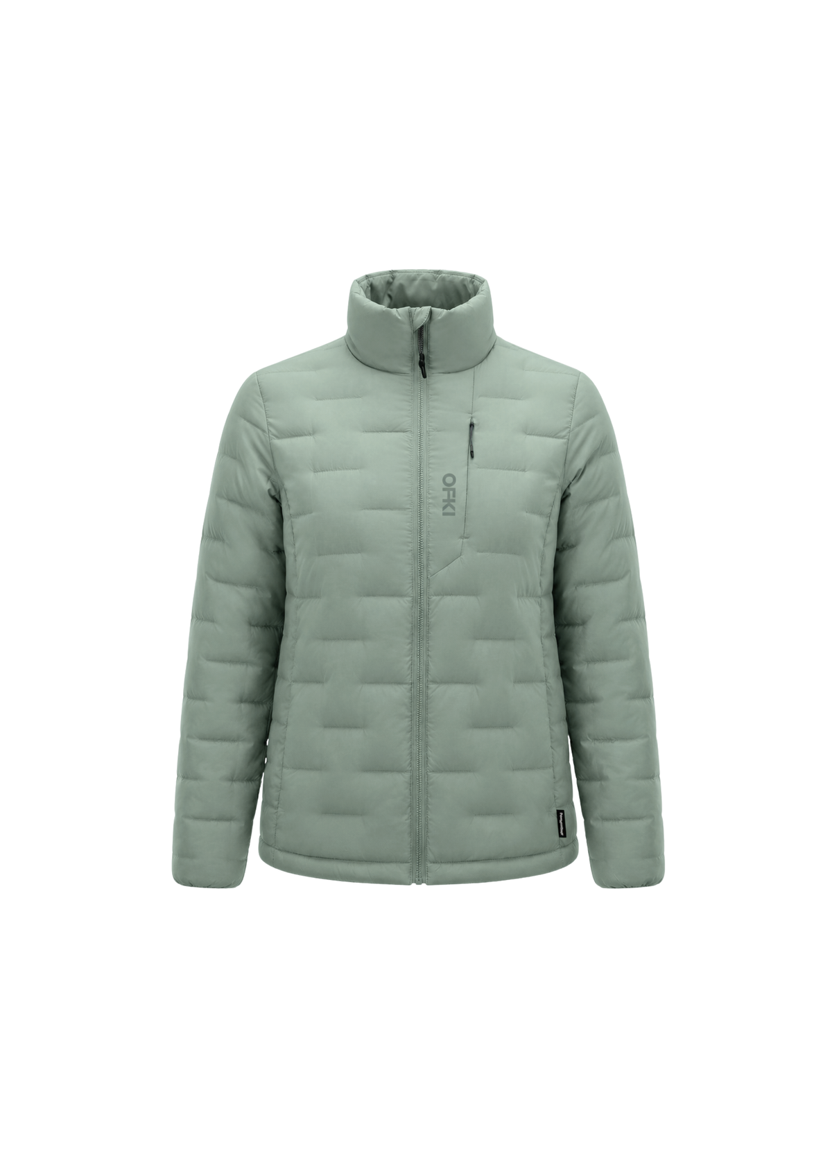 Parka Merun Lana Mujer Chinois Green