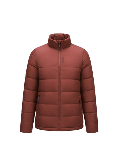 Parka Treva Pluma Sin Gorro Mujer Russet Brown