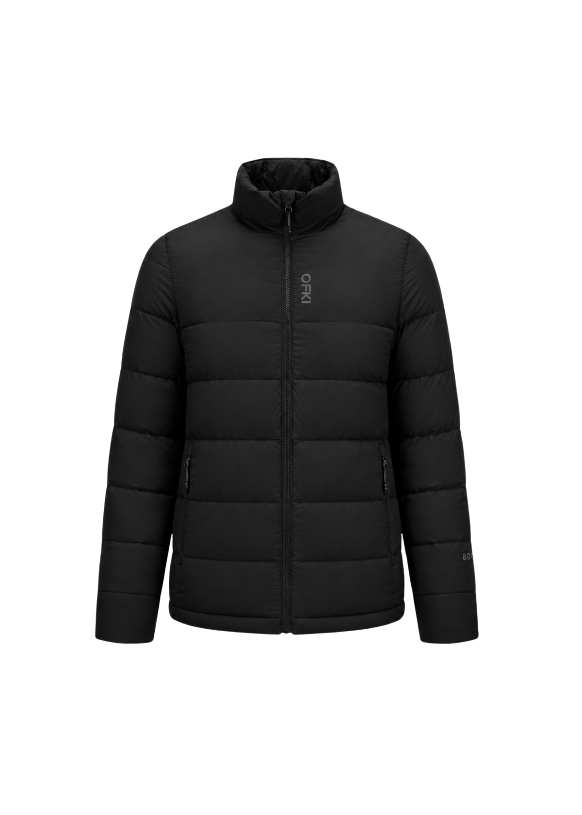 Parka Treva Pluma Sin Gorro Mujer Black Beauty