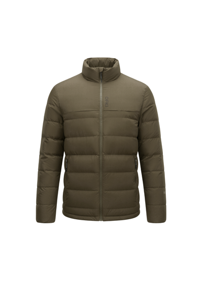 Parka Treva Pluma Sin Gorro Hombre Dark Olive