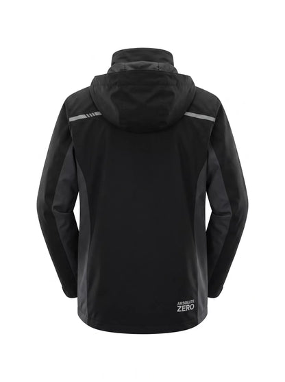 Parka Térmica Impermeable 3 en 1 Hombre Absolute Zero Negro Z-8000