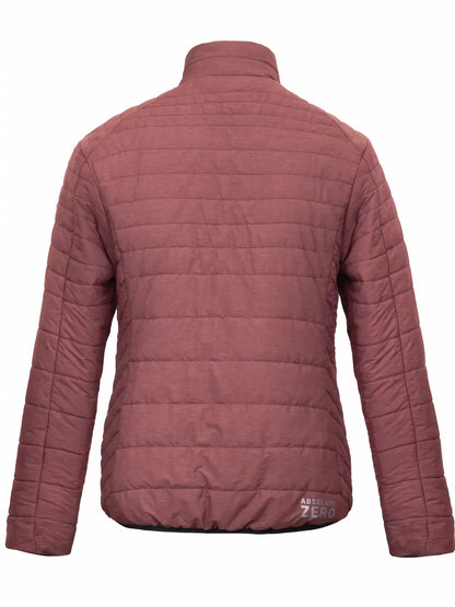 Parka Reversible Mujer Absolute Zero Z-3100 – Thinsulate™ + Nylon Reciclado, Dos Looks en Una Prenda | Negro y Malva