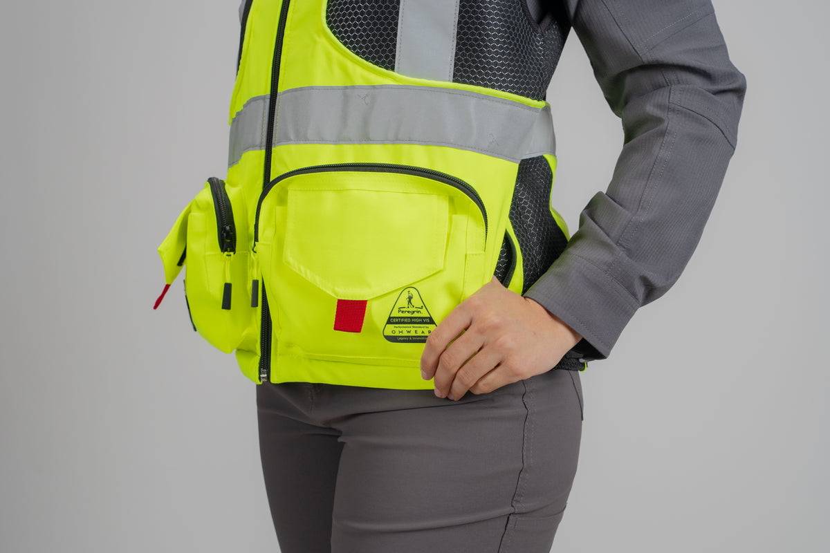 Chaleco Geólogo N1 Gamma Peregrin Unisex con Luces LED – High Vis Premium
