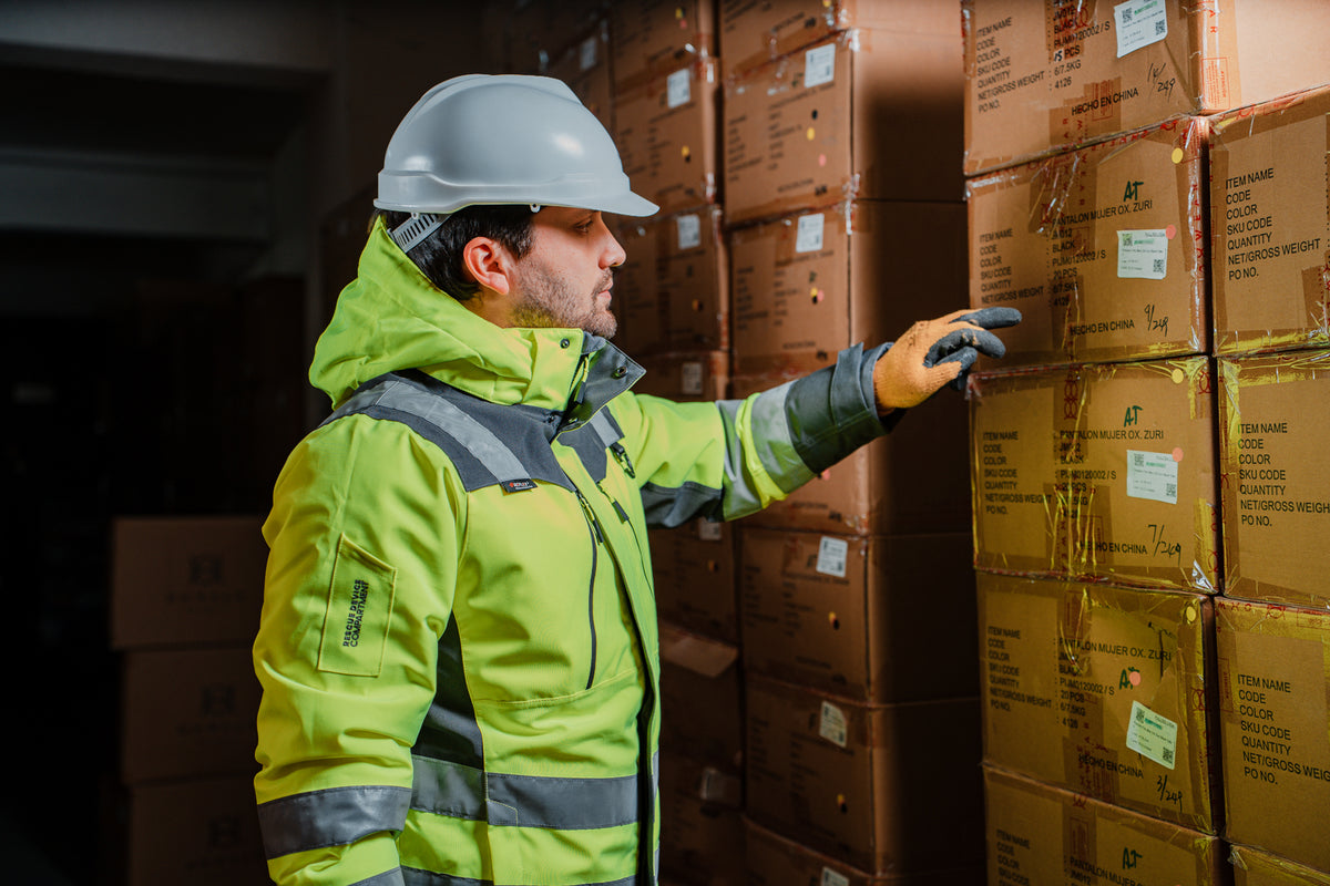 Parka Peregrin Orbital Hombre High Vis – Impermeable Térmica