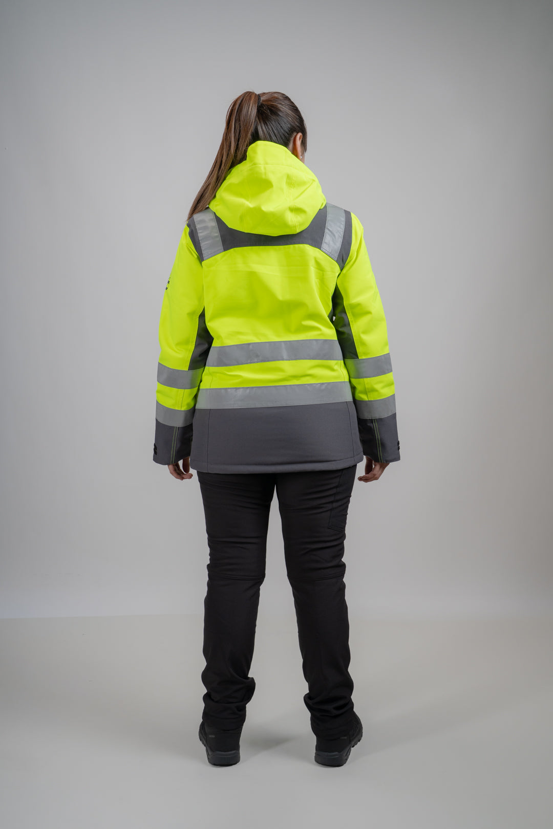 Parka Peregrin Orbital Mujer High Vis – Impermeable Térmica