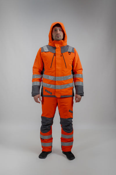 Parka Peregrin Orbital Hombre High Vis – Impermeable Térmica