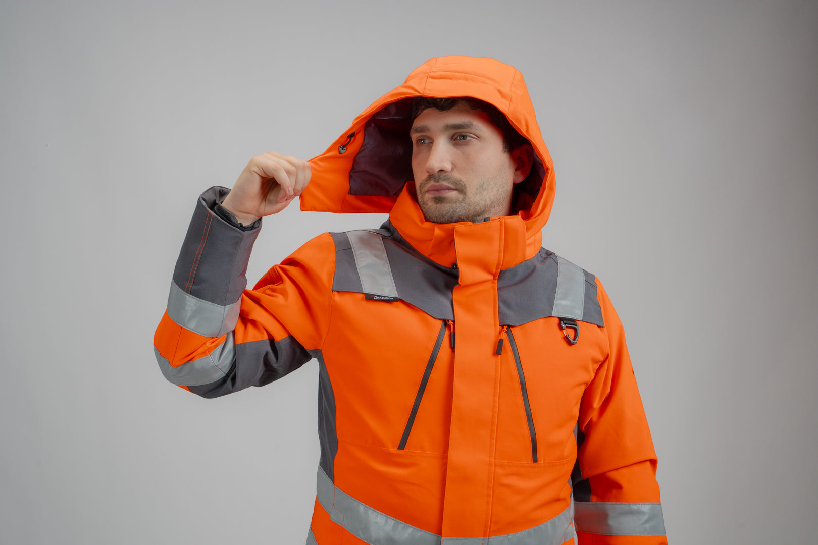 Parka Peregrin Orbital Hombre High Vis – Impermeable Térmica
