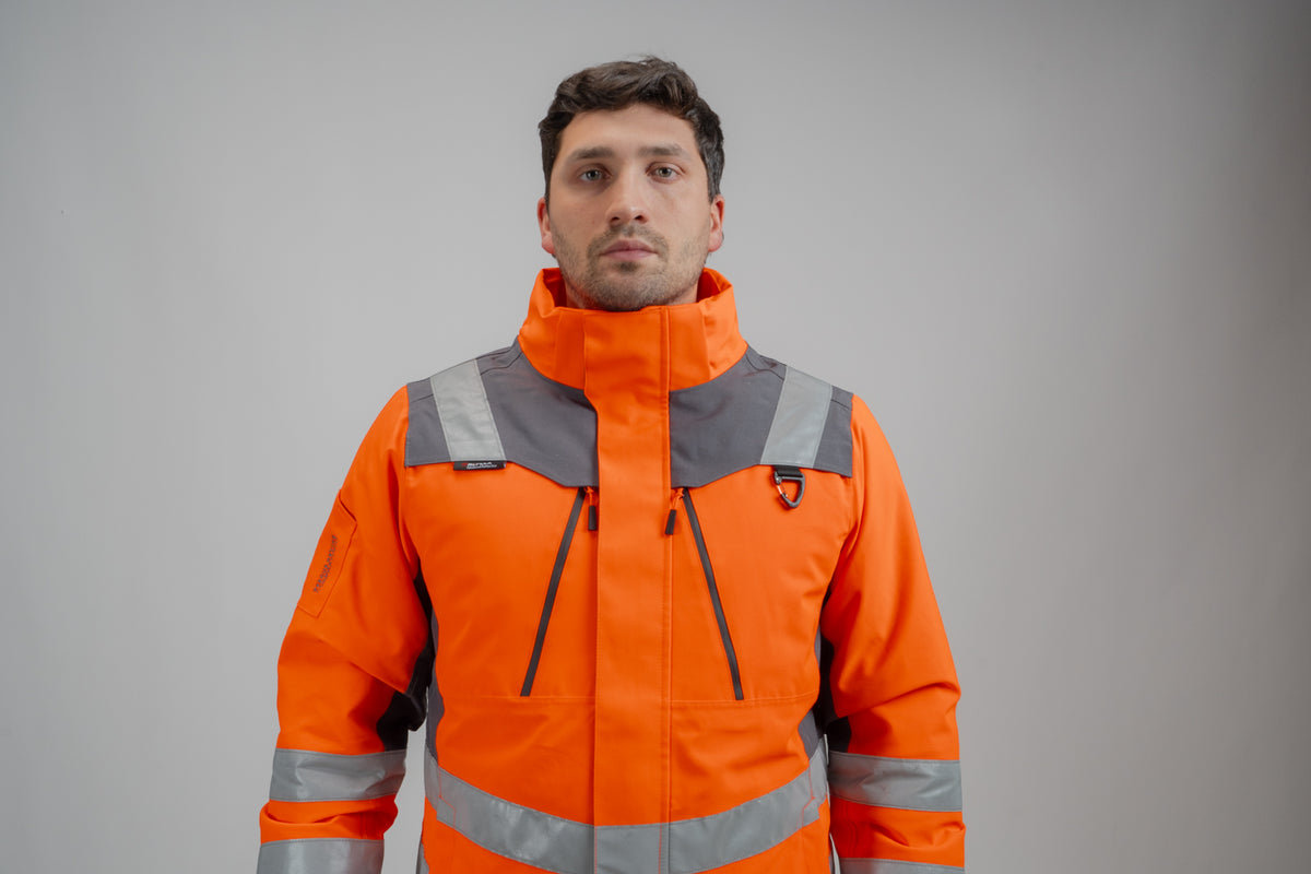 Parka Peregrin Orbital Hombre High Vis – Impermeable Térmica