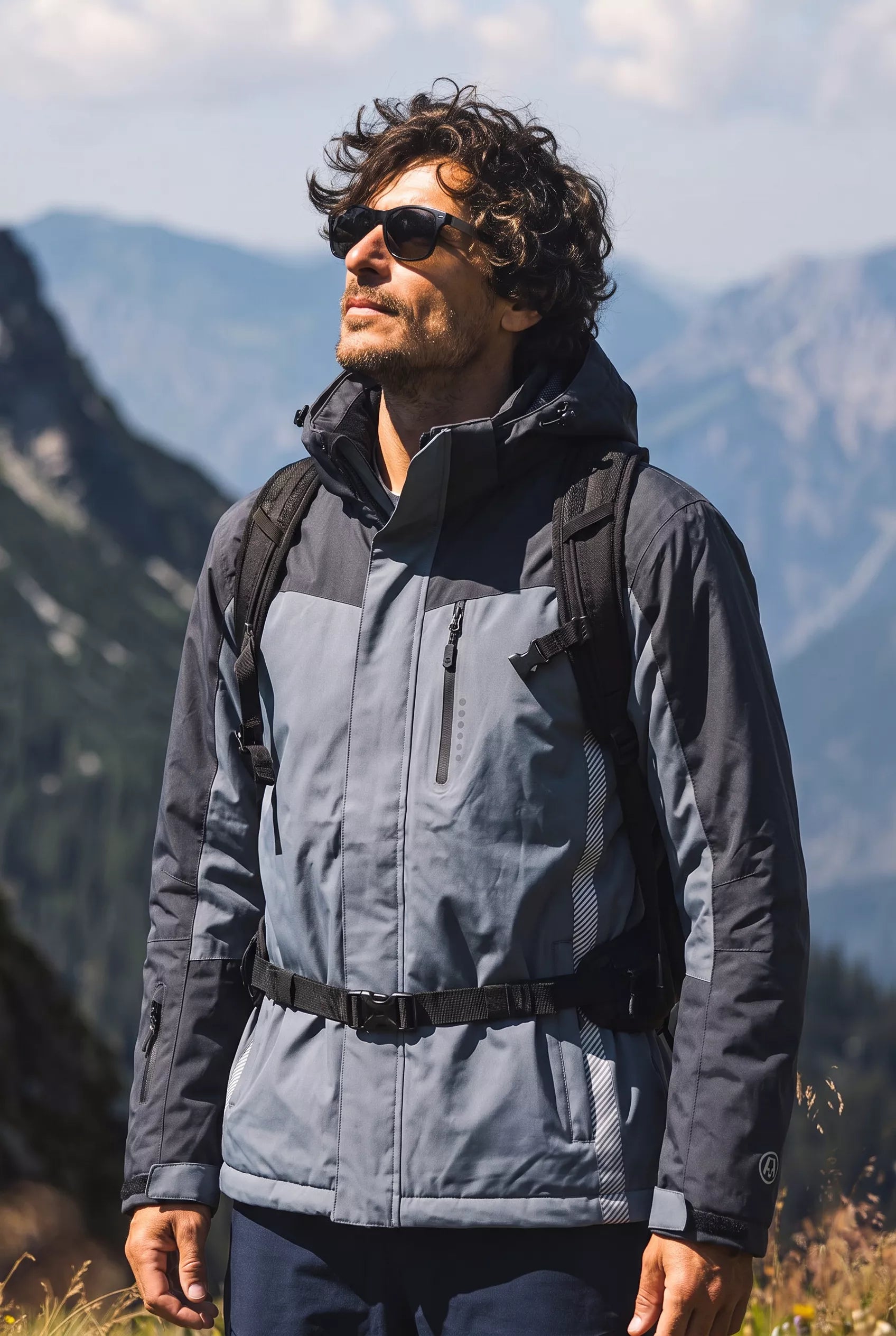 Parka Técnica Hombre Absolute Zero Gris Z-5000
