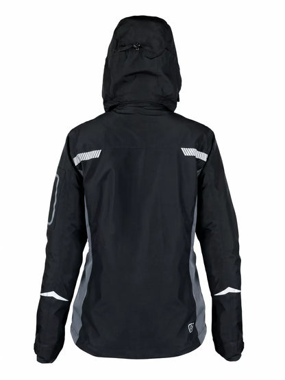 Parka Térmica Impermeable 3 en 1 Mujer Absolute Zero Negro Z-8100