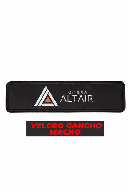 Parche GANCHO Personalizado con Logo Anditek – Impresión Full Color con Velcro Gancho/Macho para Uniformes, Chaquetas y Equipos de Trabajo Chile