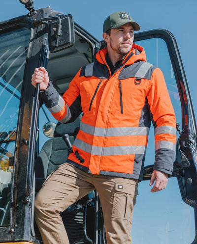Parka Peregrin Orbital Hombre High Vis – Impermeable Térmica