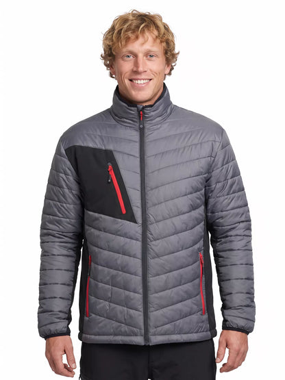 Parka Térmica Hombre Absolute Zero Thinsulate Gris/Negro Z-10000
