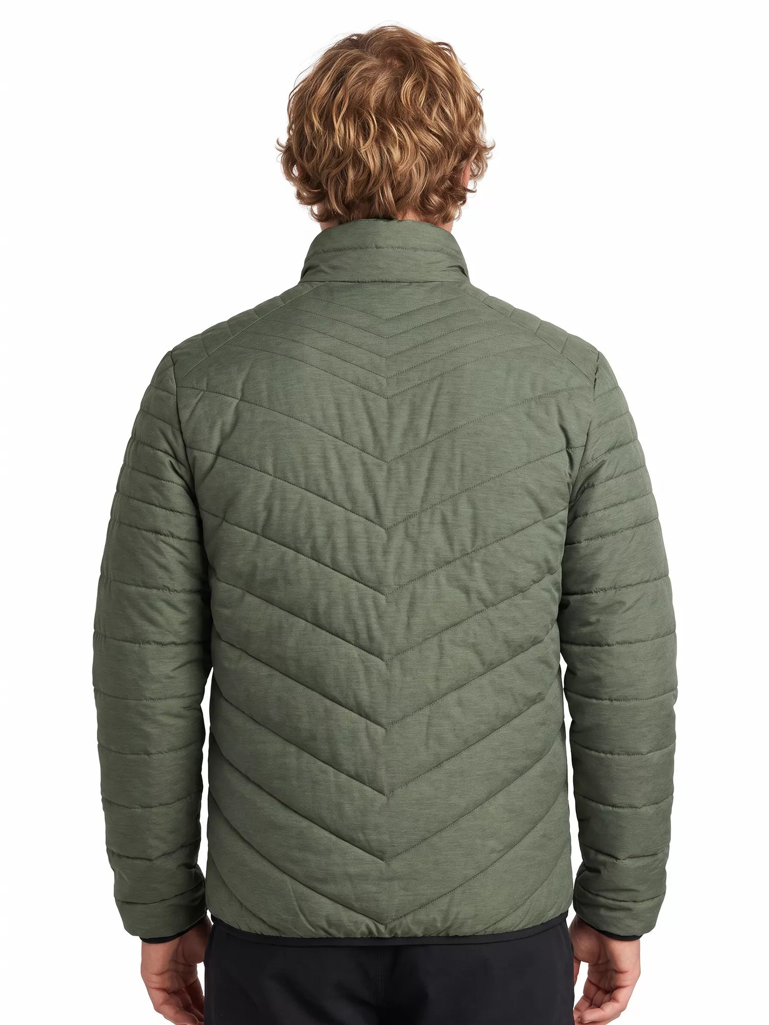 Parka Reversible Hombre Thinsulate™ Z-3000 – Negro/Verde para Trabajo y Outdoor Chile