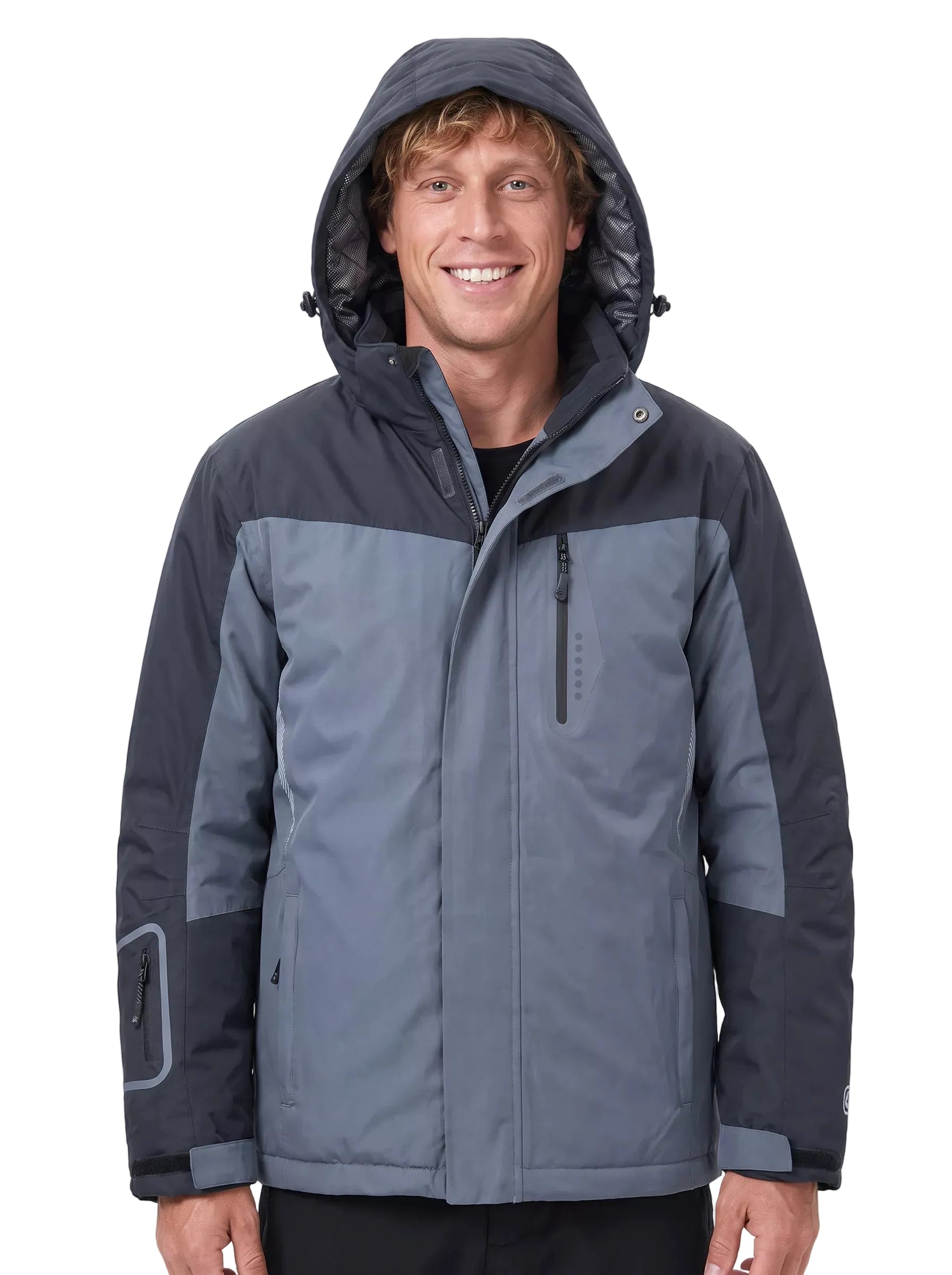 Parka Técnica Hombre Absolute Zero Gris Z-5000