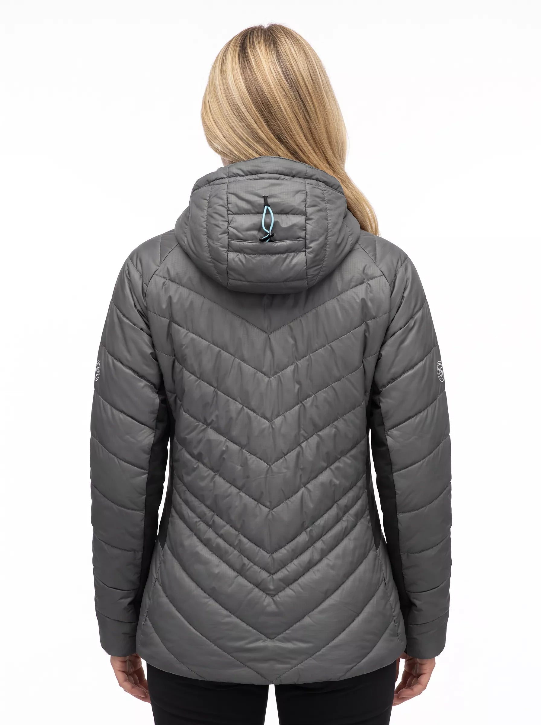 Parka Térmica Mujer Absolute Zero Thinsulate Gris/Negro Z-9100