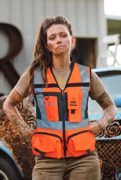 Chaleco Geólogo N1 Phoenix Peregrin Mujer – High Vis Premium