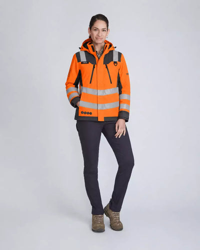Parka Peregrin Orbital Mujer High Vis – Impermeable Térmica