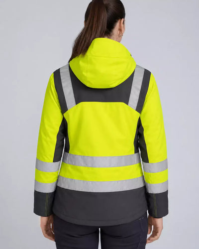 Parka Peregrin Orbital Mujer High Vis – Impermeable Térmica