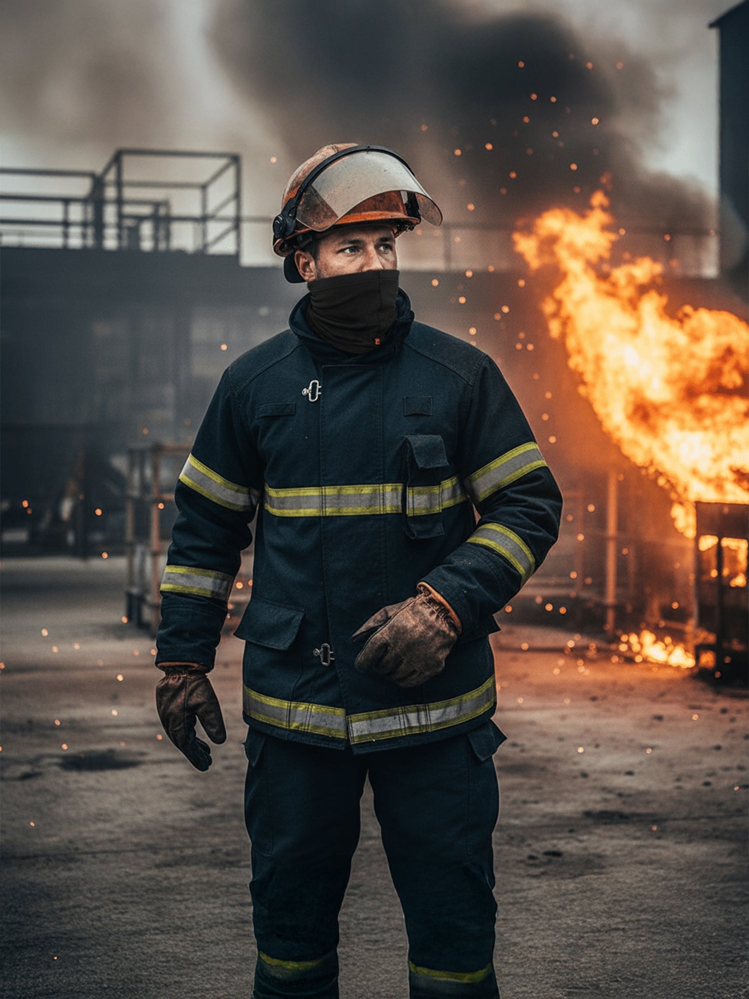 Bandana Ignífuga Korvo KFR686 – Protección Certificada - Anditek