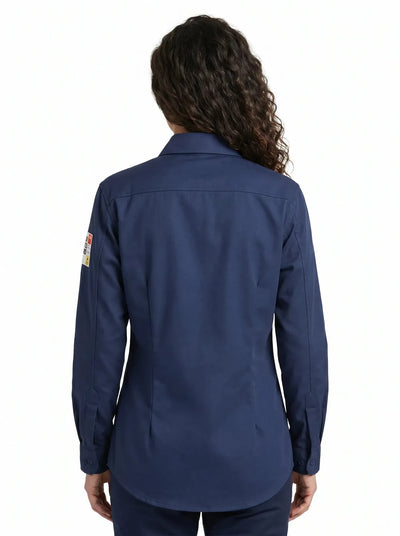 Blusa Ignífuga Antiestática Korvo KFR600 – Certificada NFPA 2112, NFPA 70E y ASTM F1506 con Fibra de Carbono y Protección UV 40+ - Anditek