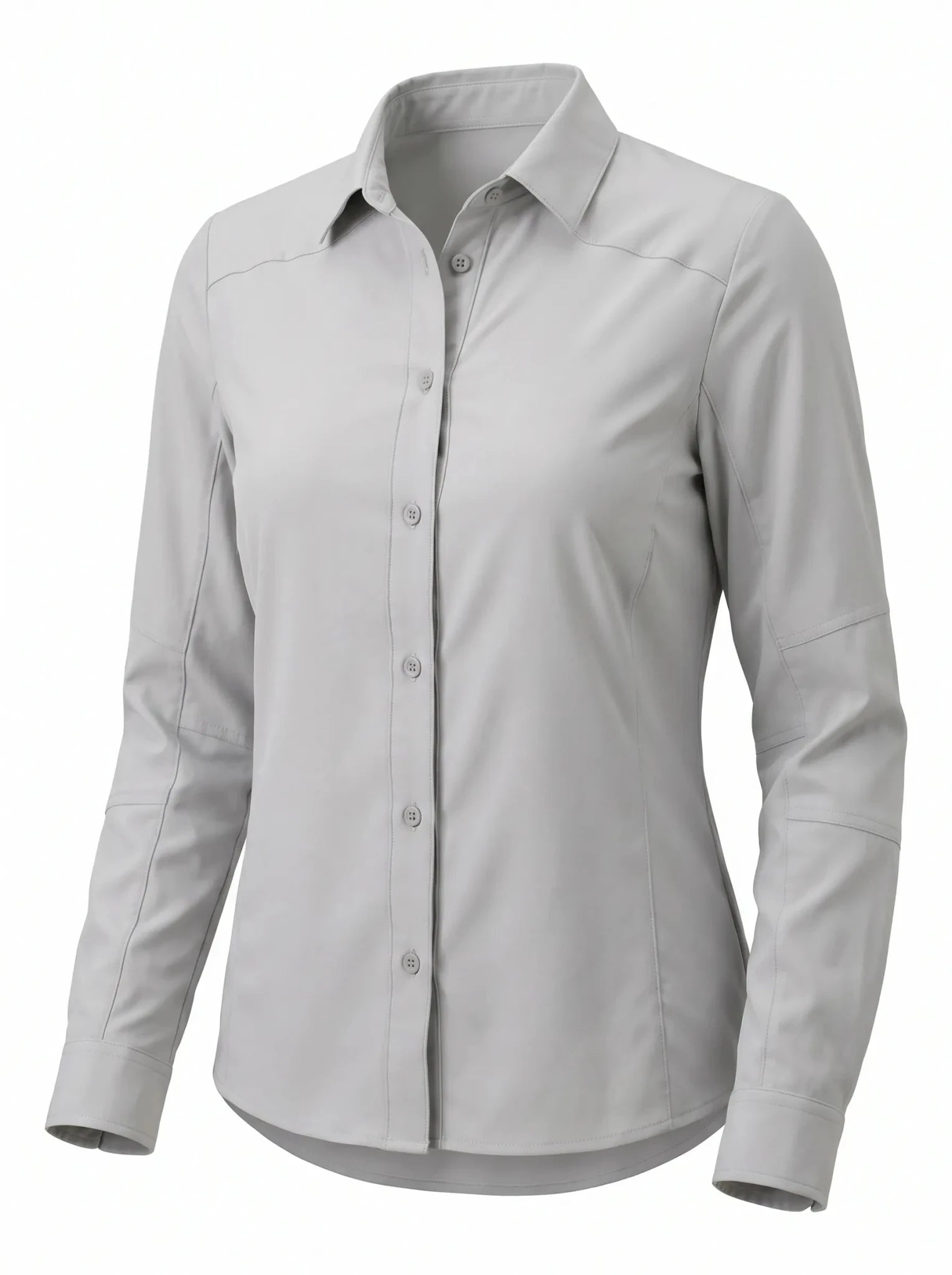 Blusa Técnica Antiácida Mujer OXWEAR Carajás – Tela Elastizada Antidesgarro, UPF 50+ y Corte Slim Fit para Terreno y Oficina - Anditek