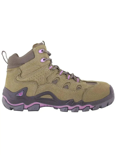 Bota de Seguridad para Mujer V‑Flex V5 – Cuero Nubuck, Antideslizante e Aislante Eléctrica - Anditek