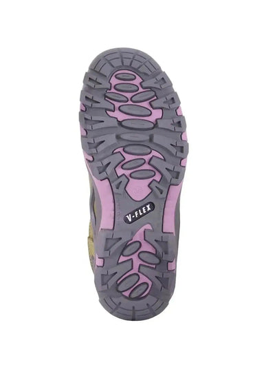 Bota de Seguridad para Mujer V‑Flex V5 – Cuero Nubuck, Antideslizante e Aislante Eléctrica - Anditek