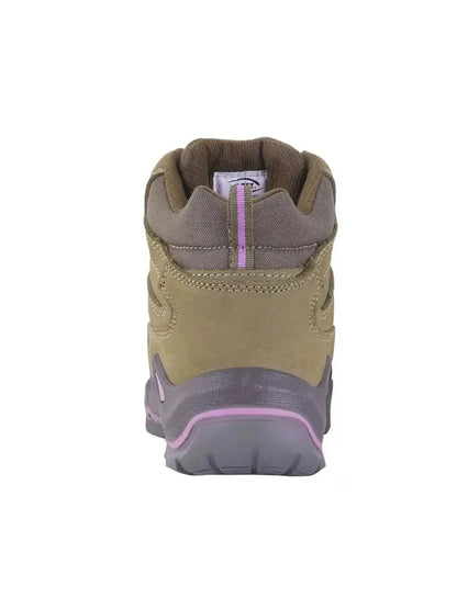 Bota de Seguridad para Mujer V‑Flex V5 – Cuero Nubuck, Antideslizante e Aislante Eléctrica - Anditek