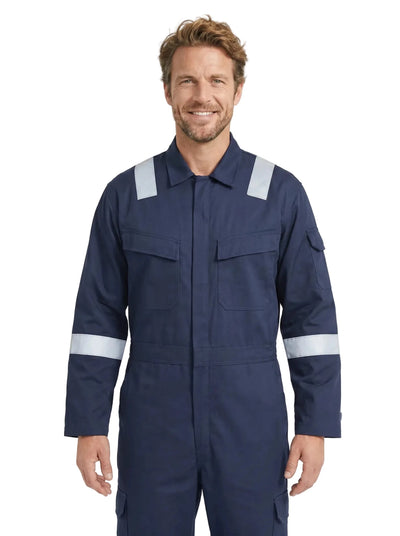 Buzo Ignífugo Korvo KFR650 – NFPA 2112 Categoría 2, 11 CAL, Fibra de Carbono Antiestática para Minería e Industria - Anditek
