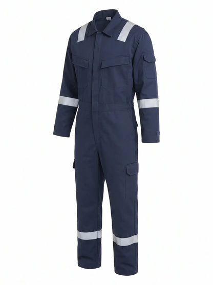 Buzo Ignífugo Korvo KFR650 – NFPA 2112 Categoría 2, 11 CAL, Fibra de Carbono Antiestática para Minería e Industria - Anditek