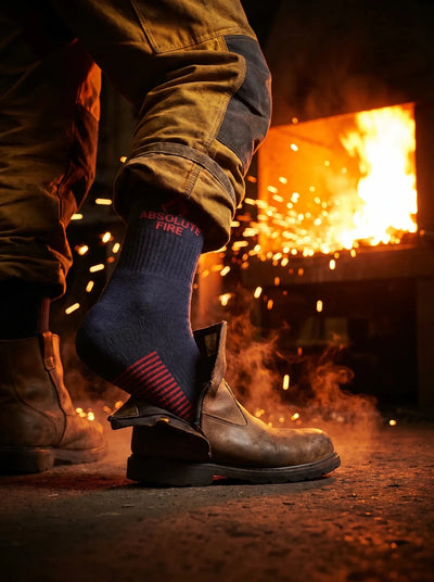 Calcetín Ignífugo Antiestático Absolute Fire – Protección Térmica EN ISO 14116 - Anditek