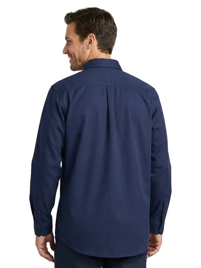 Camisa Ignífuga Antiestática Korvo KFR600 – NFPA 2112 NFPA 70E ASTM F1506 Azul Amarillo Chile - Anditek