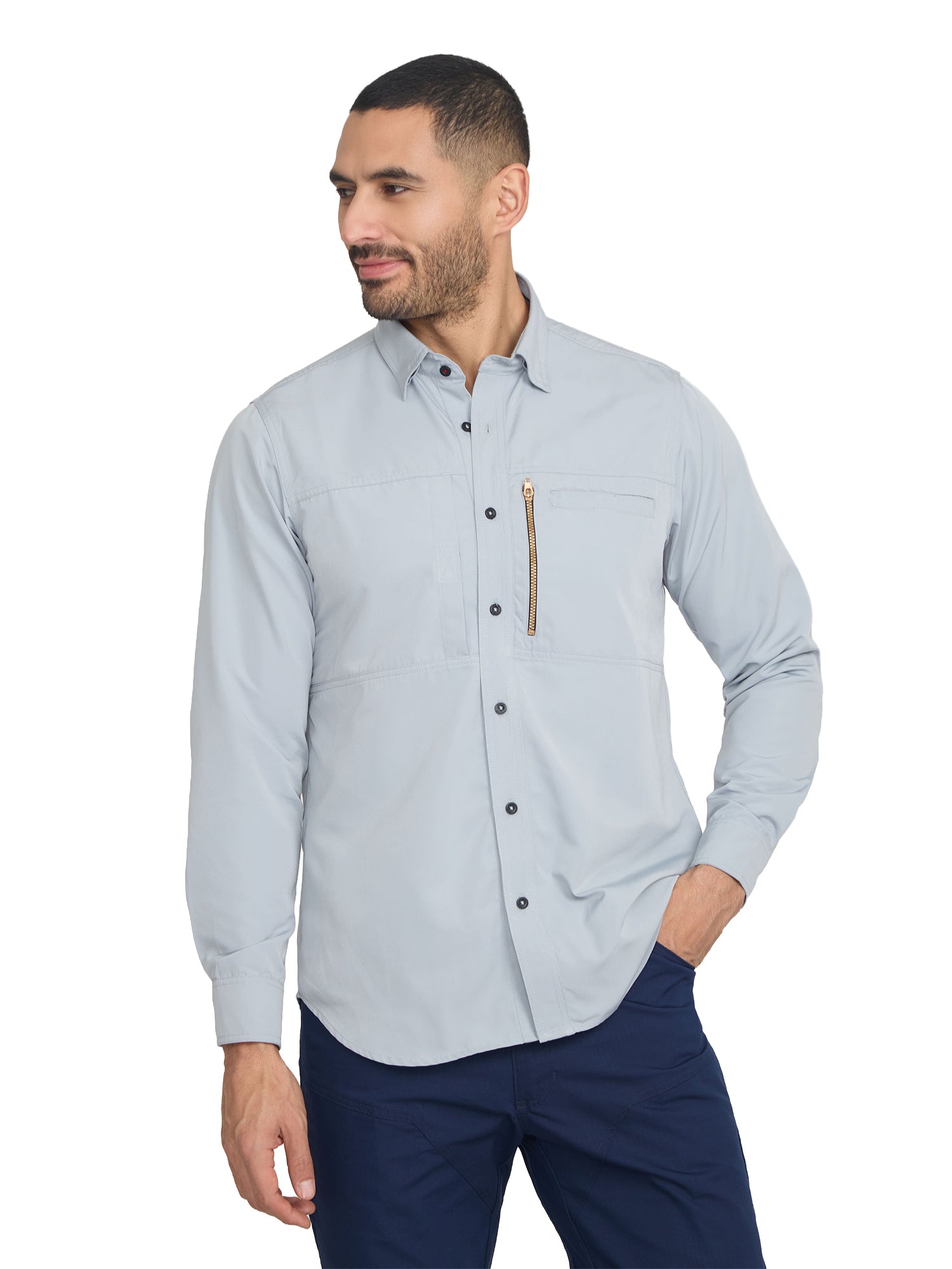 Camisa Técnica Antiácida Hombre Oxwear Kiruna - Anditek
