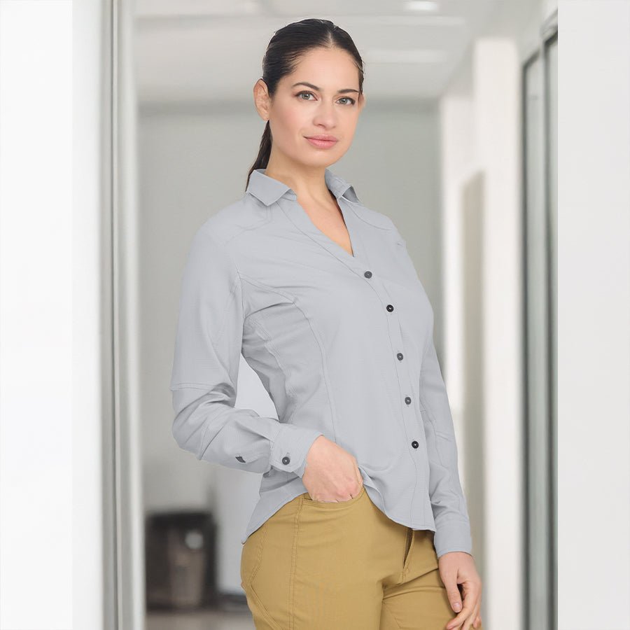 Camisa Técnica Antiácida Mujer Oxwear Carajás - Anditek