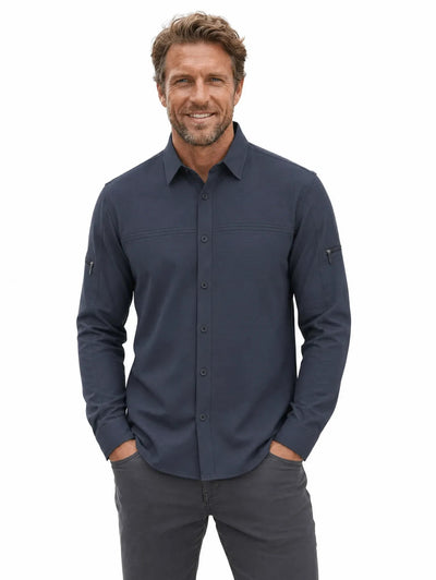 Camisa Técnica Antiácida Oxwear Atacama – UPF 50+ Antidesgarro Slim Fit 5 Colores Chile - Anditek