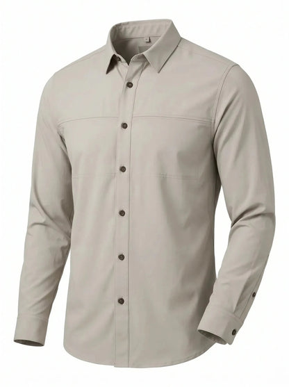Camisa Técnica Antiácida Oxwear Atacama – UPF 50+ Antidesgarro Slim Fit 5 Colores Chile - Anditek