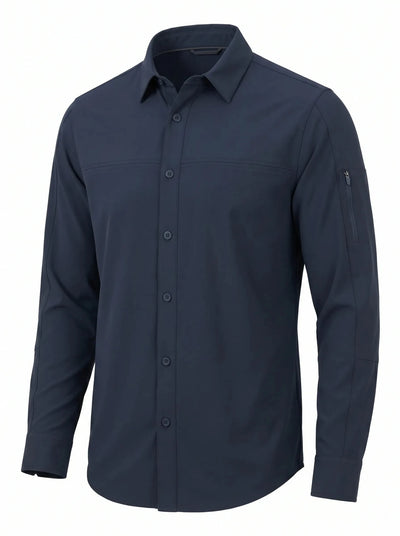 Camisa Técnica Antiácida Oxwear Atacama – UPF 50+ Antidesgarro Slim Fit 5 Colores Chile - Anditek