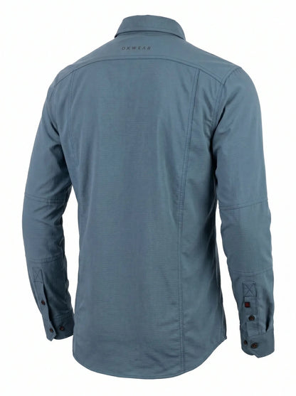 Camisa Técnica Antiácida Oxwear Atacama – UPF 50+ Antidesgarro Slim Fit 5 Colores Chile - Anditek
