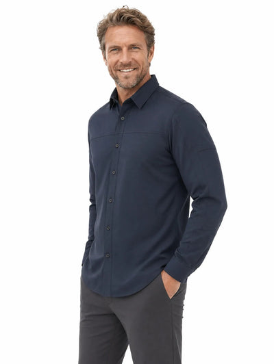 Camisa Técnica Antiácida Oxwear Atacama – UPF 50+ Antidesgarro Slim Fit 5 Colores Chile - Anditek