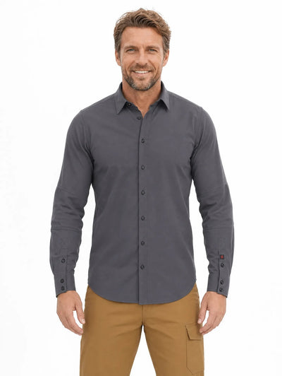 Camisa Técnica Antiácida Oxwear Atacama – UPF 50+ Antidesgarro Slim Fit 5 Colores Chile - Anditek