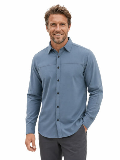 Camisa Técnica Antiácida Oxwear Atacama – UPF 50+ Antidesgarro Slim Fit 5 Colores Chile - Anditek