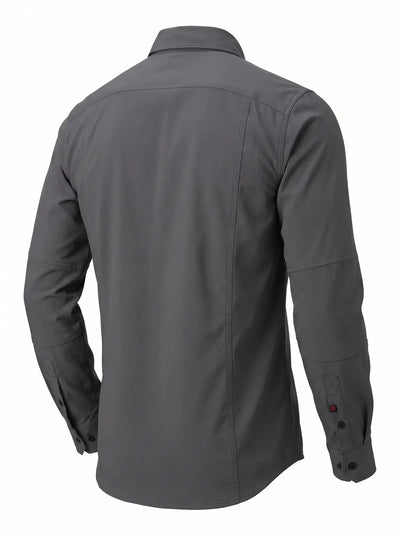Camisa Técnica Antiácida Oxwear Atacama – UPF 50+ Antidesgarro Slim Fit 5 Colores Chile - Anditek