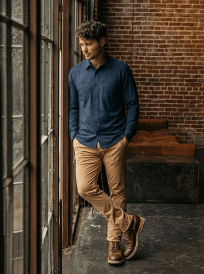 Camisa Técnica Antiácida Oxwear Atacama – UPF 50+ Antidesgarro Slim Fit 5 Colores Chile - Anditek