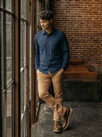 Camisa Técnica Antiácida Oxwear Atacama – UPF 50+ Antidesgarro Slim Fit 5 Colores Chile - Anditek