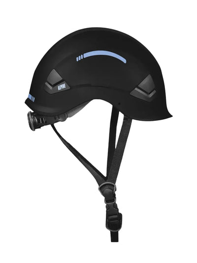 Casco Activex IV Alpine ABS Negro – Tipo II Clase E con Mentonera y Reflectantes - Anditek
